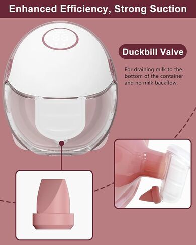 8PC Duckbill Valves for Momcozy M6/M5/V1/V1 Pro/V2/V2 Pro Breast Pump, Replace for Momcozy Pump Parts Valve,Breastfeeding Essentials, Not Original Parts, 8PC Red Valves in Kuwait