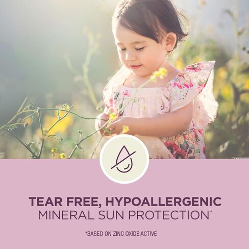 Coppertone Pure and Simple Baby Sunscreen Spray SPF 50, Multipack, 3 x 5 OZ | Zinc Oxide Mineral Sunscreen for Baby, Tear Free, Hypoallergenic, PABA, Oxybenzone, Octinoxate, Paraben and Dye Free in Kuwait