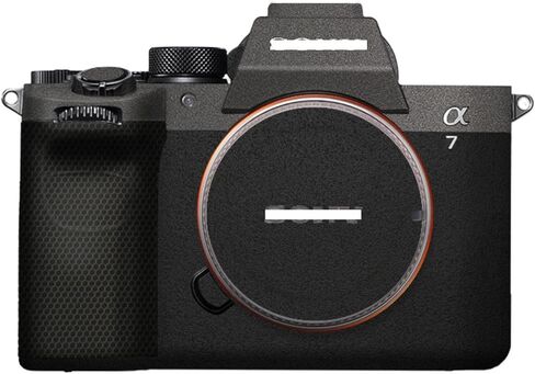 Anti-Scratch Camera Cover Skin Sticker for Sony A7M5 Camera Body Protector Film Anti-Wear Skin Protective Decoration(Matte Gray Top Frosted Black Bottom) in Kuwait