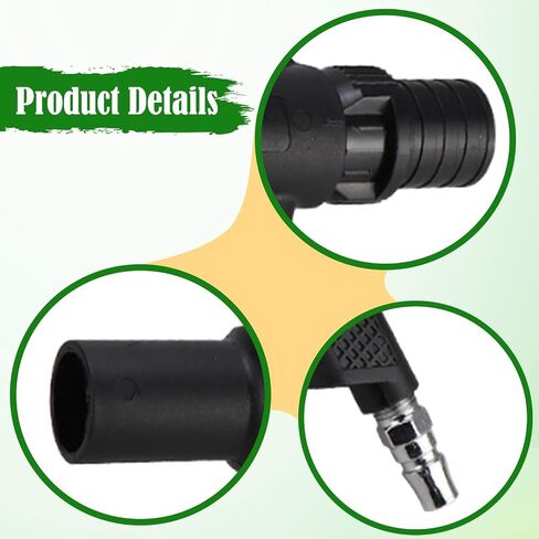 Pneumatic Vacuum Cleaner Kit Air Duster 2 in 1 Function with Vacuum Duster Blower for Equipment Maintenance Debris in Kuwait