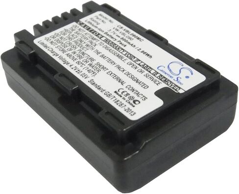VINTRONS Replacement Battery for PANASONIC HDC-TM60, SDR-H85, SDR-H85A, SDR-H85K (800mAh), in Kuwait