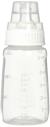 NUK Gerber First Essentials Clear View Silicone Bottle, Slow Flow, 5 oz in Kuwait
