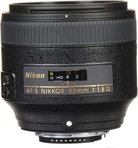 Nikon AF S NIKKOR 85mm f/1.8G Fixed Lens with Auto Focus for Nikon DSLR Cameras | Auto Focus for DSLR Cameras in Saudi Arabia