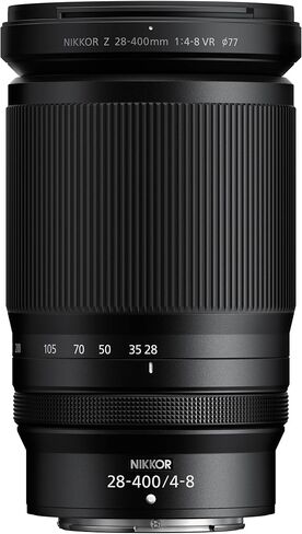 Nikon NIKKOR Z 28-400mm f/4-8 VR Lens Full-Frame Super Telephoto Zoom Lens, (20125) + Filter Kit (4pc Bundle) | For Photography & Video | Full-Frame + Telephoto Lens + Filter Kit (4pc Bundle) in Kuwait