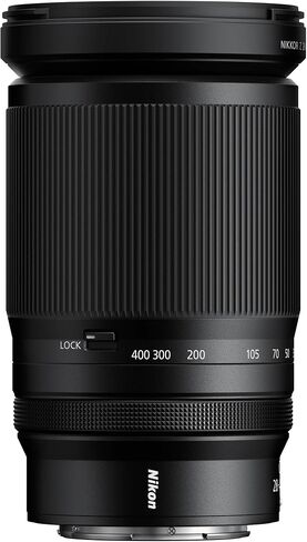 Nikon NIKKOR Z 28-400mm f/4-8 VR Lens Full-Frame Super Telephoto Zoom Lens, (20125) + Filter Kit (4pc Bundle) | For Photography & Video | Full-Frame + Telephoto Lens + Filter Kit (4pc Bundle) in Kuwait