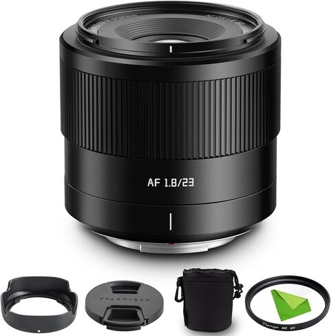 TTArtisan 23mm F1.8 X-Mount APS-C STM Auto Focus Lens for Fujifilm Fuji X-Mount Cameras X-A5 X-A7 X-M5 X-H2S X-T100 X-T20 X-T200 X-T3 X-T30 X-T30II X-T4 X-T5 X-T50 X-Pro1 X-Pro2 X-Pro3 X-E1 X-E2 X-E2S in Kuwait