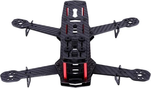 250MM Quadcopter FPV Airplane Drone Frame Kit RC Accessories for QAV250 Mobile Machine Rack (Carbon Fiber) in Kuwait