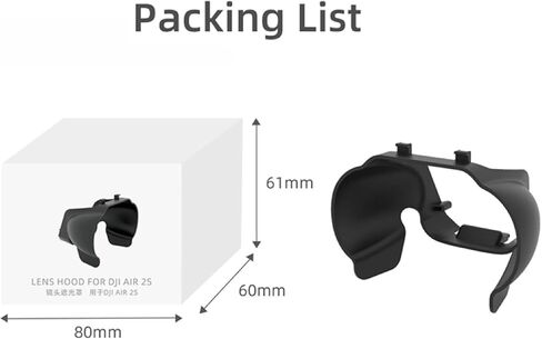 Lens Hood Gimbal Hood Drone Cover Sunshade Protector For DJI Mavic Air 2S Air 2 Drone in Kuwait