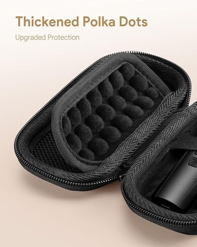Hidden Camera Detectors Case for Dronewing/abyliee/AOBOCAM, Anti Spy Detector & RF Detector, Compatible with Most Hotel Detectors, Waterproof Shockproof Protective Travel Storage Bag with Carabiner in Kuwait