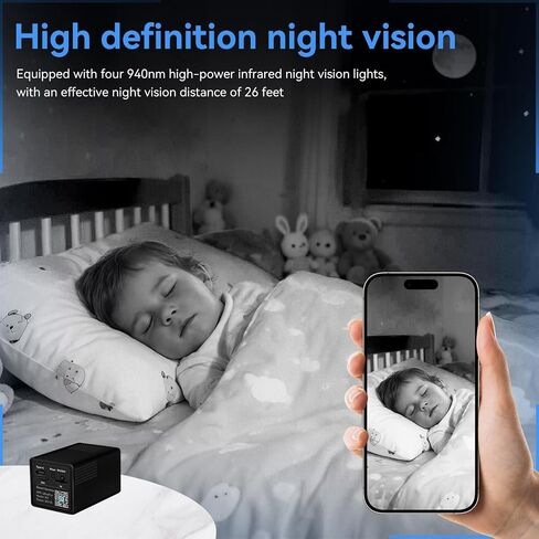 4G LTE Cellular Security Camera Indoor no WIFI hidden camera 1080P HD | Up to 14 days Battery Life with night vision, Motion Detection,VERIKING support for two-way communication in Kuwait