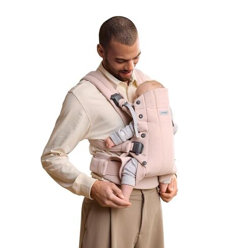 BabyBjörn Baby Carrier Harmony, Silver, 3D Mesh | 3-in-1 Ergonomic Baby Carrier; Newborn, Facing-in, Outward-Facing, and Back Carrying Positions Supported (7-40 lbs), Newborn to Toddler in Kuwait