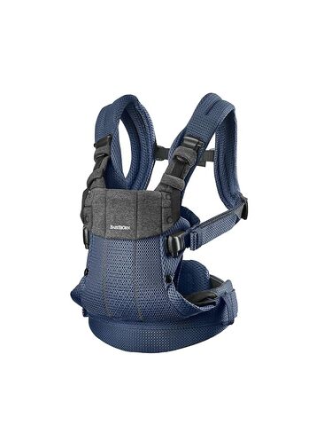 BabyBjörn Baby Carrier Harmony, Silver, 3D Mesh | 3-in-1 Ergonomic Baby Carrier; Newborn, Facing-in, Outward-Facing, and Back Carrying Positions Supported (7-40 lbs), Newborn to Toddler in Kuwait