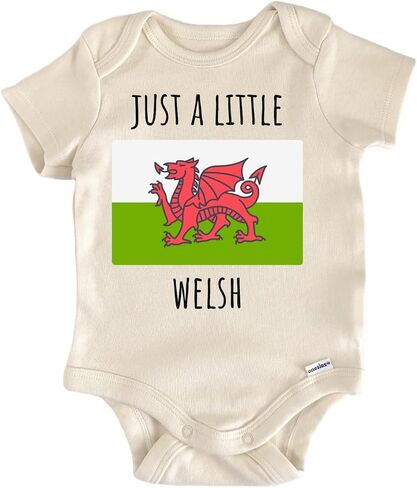 Wales Welsh Baby Gift Baby Bodysuit in Kuwait