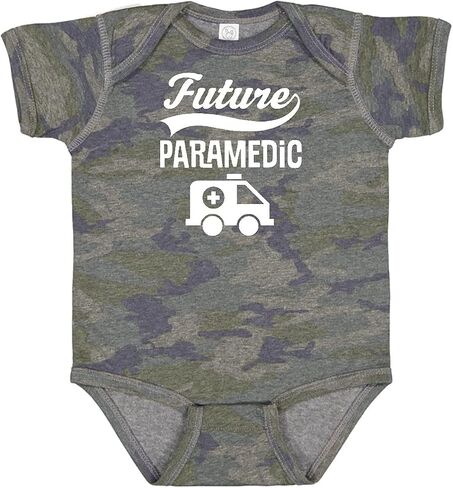 inktastic Future Paramedic Ambulance Baby Bodysuit in Kuwait