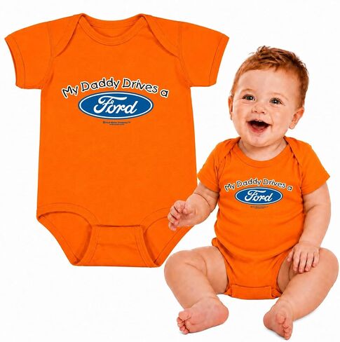 My Daddy Drives a Ford Cars and Trucks Baby Creeper Boys Girls Infant in Saudi Arabia