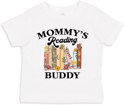 Mommy's Reading Buddy Baby One Piece Or Toddler T-Shirt for Reading Baby in Kuwait