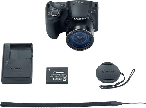 Canon PowerShot SX400 Digital Camera with 30x Optical Zoom Black (Renewed) in Kuwait