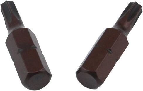Antrader T20 Torx Impact Screw Driver Bits Magnetic Torx Screwdriver Bits 1" Length 1/4" Hex Shank 12 Pcs in Kuwait
