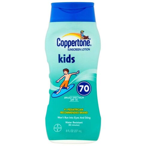 Coppertone Kids Sunscreen Lotion SPF 70+ 8 oz in Kuwait