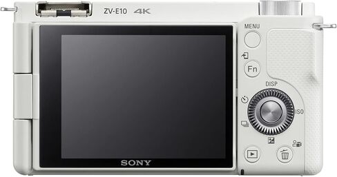 Sony - Alpha ZV-E10 Mirrorless Vlog Camera - Body Only - White (Renewed) in Kuwait