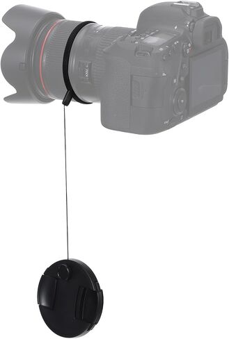 5 PCS Lens Cap Leash, Anti-Lost Lens Cap Keeper with Elastic String, Camera Caps Tether for Nikon Sony Sigma and Others SLR DSLR SLR Mirrorless Cameras in Kuwait