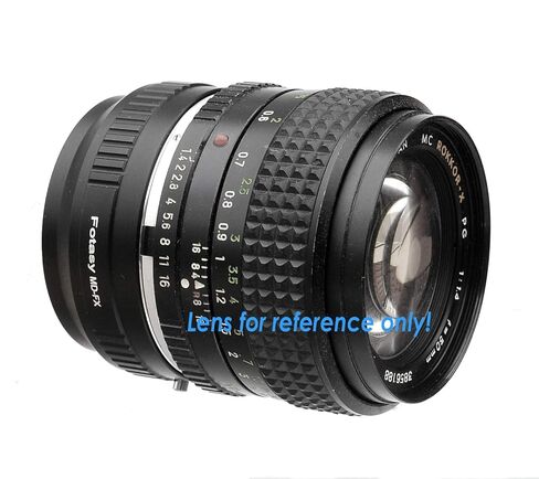 Fotasy Minolta MD Lens to Fuji X Adapter, Minolta MD Rokkor Mount to Fujifilm X Mount Adapter, Compatible with Fujifilm X-Mount Cameras X-Pro2 X-E2 X-E3 X-A5 X-M1 X-T1 X-T2 XT3 X-T10 X-T20 X-T30 X-H1 in Kuwait
