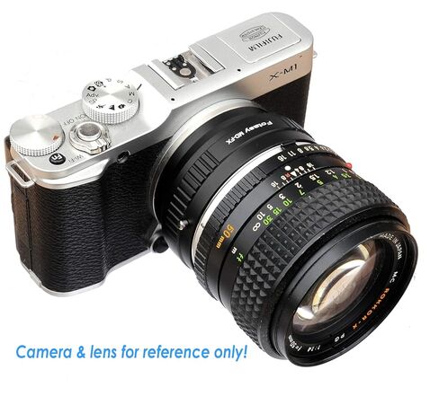 Fotasy Minolta MD Lens to Fuji X Adapter, Minolta MD Rokkor Mount to Fujifilm X Mount Adapter, Compatible with Fujifilm X-Mount Cameras X-Pro2 X-E2 X-E3 X-A5 X-M1 X-T1 X-T2 XT3 X-T10 X-T20 X-T30 X-H1 in Kuwait