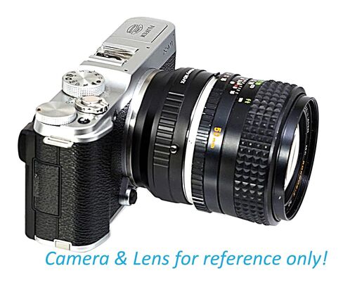 Fotasy Minolta MD Lens to Fuji X Adapter, Minolta MD Rokkor Mount to Fujifilm X Mount Adapter, Compatible with Fujifilm X-Mount Cameras X-Pro2 X-E2 X-E3 X-A5 X-M1 X-T1 X-T2 XT3 X-T10 X-T20 X-T30 X-H1 in Kuwait