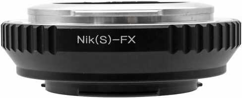 NIK/S-FX Lens Adapter Ring for Nikon S Lens and for Fuji X Mount Camera X-A1/X-A2/X-A3/X-E1/X-E2/X-Pro1/X-Pro2 Metal Lens Adapter Ring Manual Focus Adapter Ringocus Adapter Ring in Kuwait