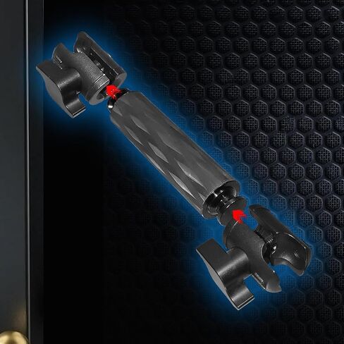 WXRYLYN Lockable and Adjustable Dual-Ended Carbon Fiber Kevlar Mounting Arm, Compatible with 20mm Ball Mount Base,20mm Ball Mount Arm in Kuwait