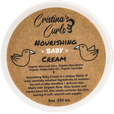 Cristina's Curls Baby Moisturizing Cream – Rich Gentle Hydration For Face and Body in Kuwait