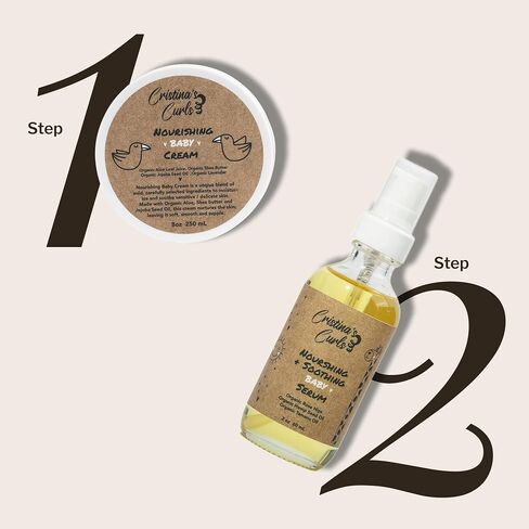 Cristina's Curls Baby Moisturizing Cream – Rich Gentle Hydration For Face and Body in Kuwait