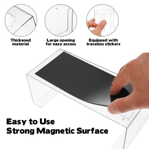 Magnetic Breastmilk Storage Bag Organizer Strong Magnetic & Wall Mount Milk Bag Holder Compatible with Lansinoh Medela Momcozy All Breast Milk Bags Space Saving Fridge Freezer Storage in Saudi Arabia