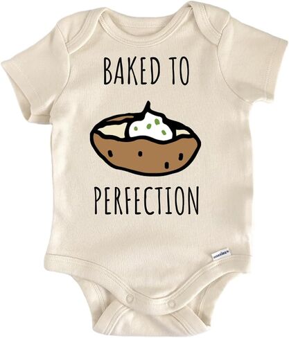 Oven Potato Baked Potatoes Loaded Baby Gift Baby Bodysuit in Kuwait
