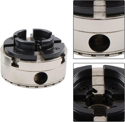 findmall 4 Inch Wood Lathe Chuck Set 1" x 8 | Self Centering 4 Jaw Wood Turning Chuck in Kuwait
