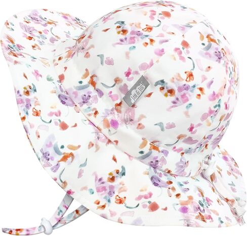 JAN & JUL Girls' Cotton Sun-Hat, Size Adjustable Summer Floppy Hat for Toddlers in Kuwait