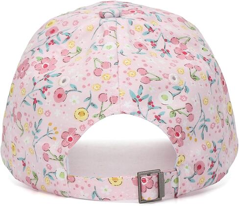 Kids Girls Flower Baseball Cap Toddler Trucker Hat Outdoor Summer Sun Hat | Age for 3-6T in Kuwait