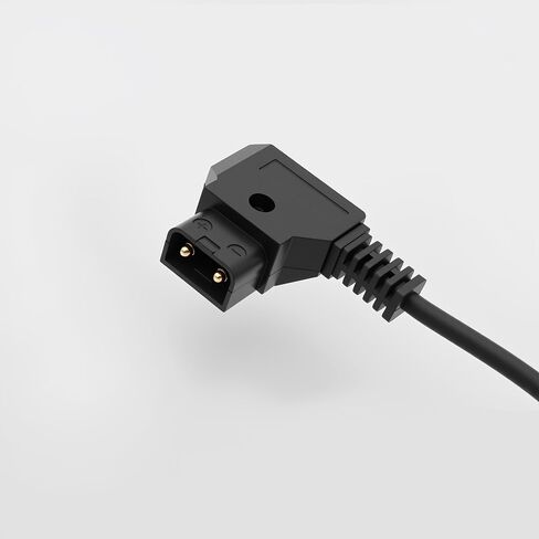 D-Tap to DC 5.5 2.5mm or 2.1mm 12V Right Angle Coiled Power Cable Compatible with KiPRO LCD Monitors, SmallHD, Lectrosonic, Blackmagic, Atomos Shogun Inferno, in Kuwait