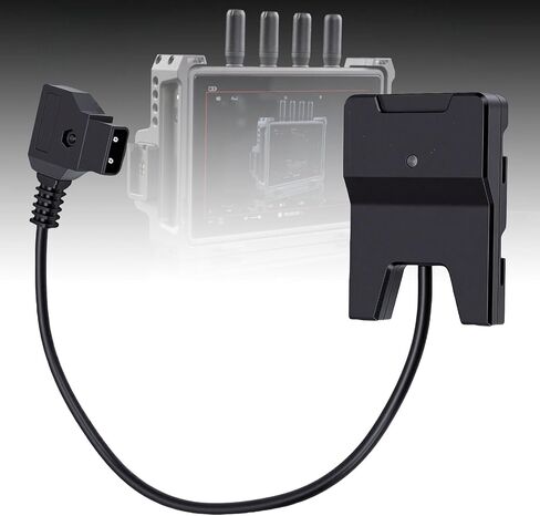 ASHATA WB37 Dummy Battery D TAP Power Cable for Monitor B Type Port with Reinforced PVC Durable Connectors in Kuwait
