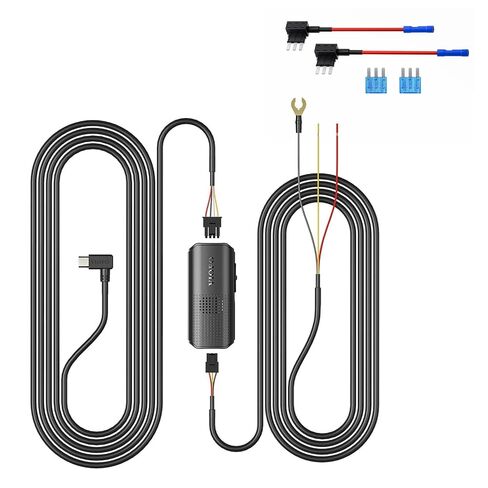 【HK6+ 2PCS MICRO3 Fuse】 VIOFO Type-C HK6 Acc Hardwire Cable for A329S Series / A119M Pro, Support Hybrid Parking Mode, Automatic Voltage Display, Low Power Consumption in Kuwait