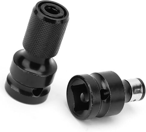 Mingzhe Telescopic Hex Adapter, HighQuality 1/2 to 1/4 Inch, Ideal for Electric Wrench Use, 2Pcs Set, Compact Design in Kuwait
