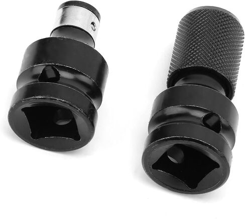 Mingzhe Telescopic Hex Adapter, HighQuality 1/2 to 1/4 Inch, Ideal for Electric Wrench Use, 2Pcs Set, Compact Design in Kuwait