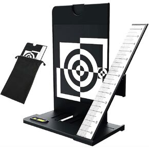 Professional Lens Focus Calibration Kit, AF Micro-Adjustment Test Chart with Alignment Ruler for Photographers & Camera Hobbyists in Saudi Arabia