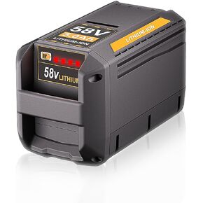 【5.0Ah High Capacity】5.0Ah Replacement for ECHO 58V Battery CBP-58V20 CBP-58V40, Compatible with Echo 58V Cordless Tools CLM-58V CBL-58V CCS-58V CPLB-58V CHT-58V CDST-58V CST-58V & Charger CBC58VA in Saudi Arabia