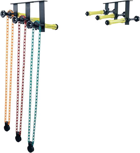 Photography Backdrop Roller Support System, 3 Rollers with Metal Chains, Wall/Celing/Light Stand Backdrop Mount, Background Support in Kuwait
