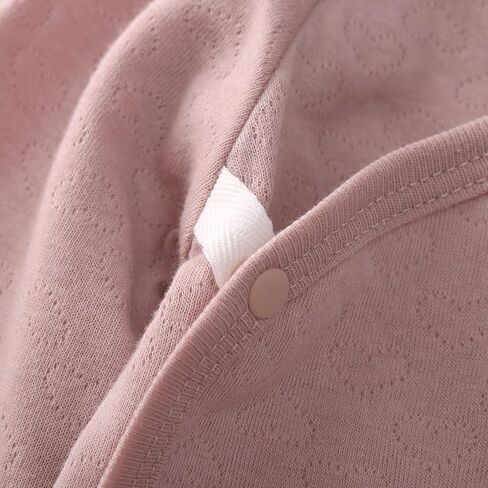 Organic Cotton 3-18M Unisex Kimono Snap Newborn Baby Bodysuit | Ultra Soft, Breathable, Double-Layer Belly Cover, Easy Diaper Changes, No Shrinking Fading or Pilling Wash After Wash in Kuwait