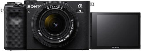 Sony Alpha 7C Full-Frame Compact Mirrorless Camera Kit - Black (ILCE7CL/B) in Kuwait