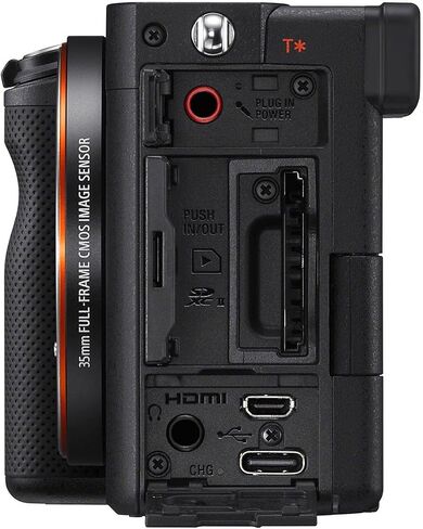 Sony Alpha 7C Full-Frame Compact Mirrorless Camera Kit - Black (ILCE7CL/B) in Kuwait