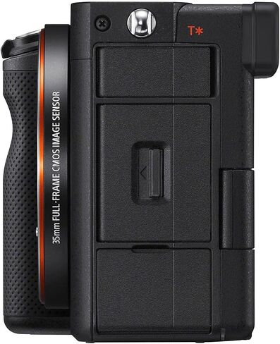 Sony Alpha 7C Full-Frame Compact Mirrorless Camera Kit - Black (ILCE7CL/B) in Kuwait