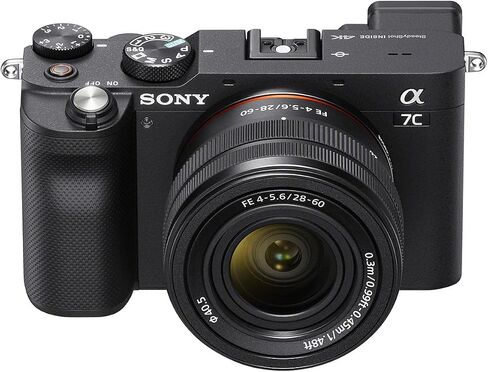 Sony Alpha 7C Full-Frame Compact Mirrorless Camera Kit - Black (ILCE7CL/B) in Kuwait